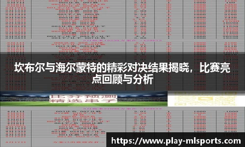 坎布尔与海尔蒙特的精彩对决结果揭晓，比赛亮点回顾与分析